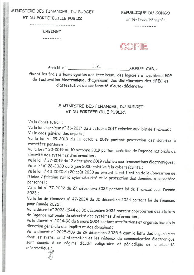Aperçu de la page 1 - Tarifs d'Homologation et d'Agrément